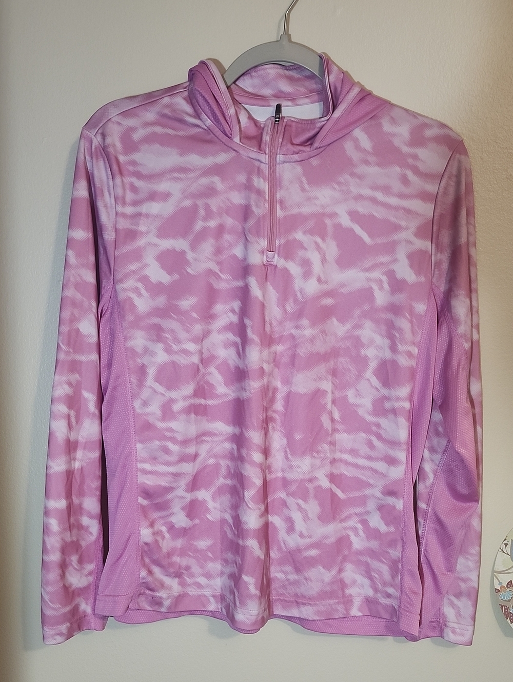 HUK Womens Icon Hoodie/Ultra Pink/Large
